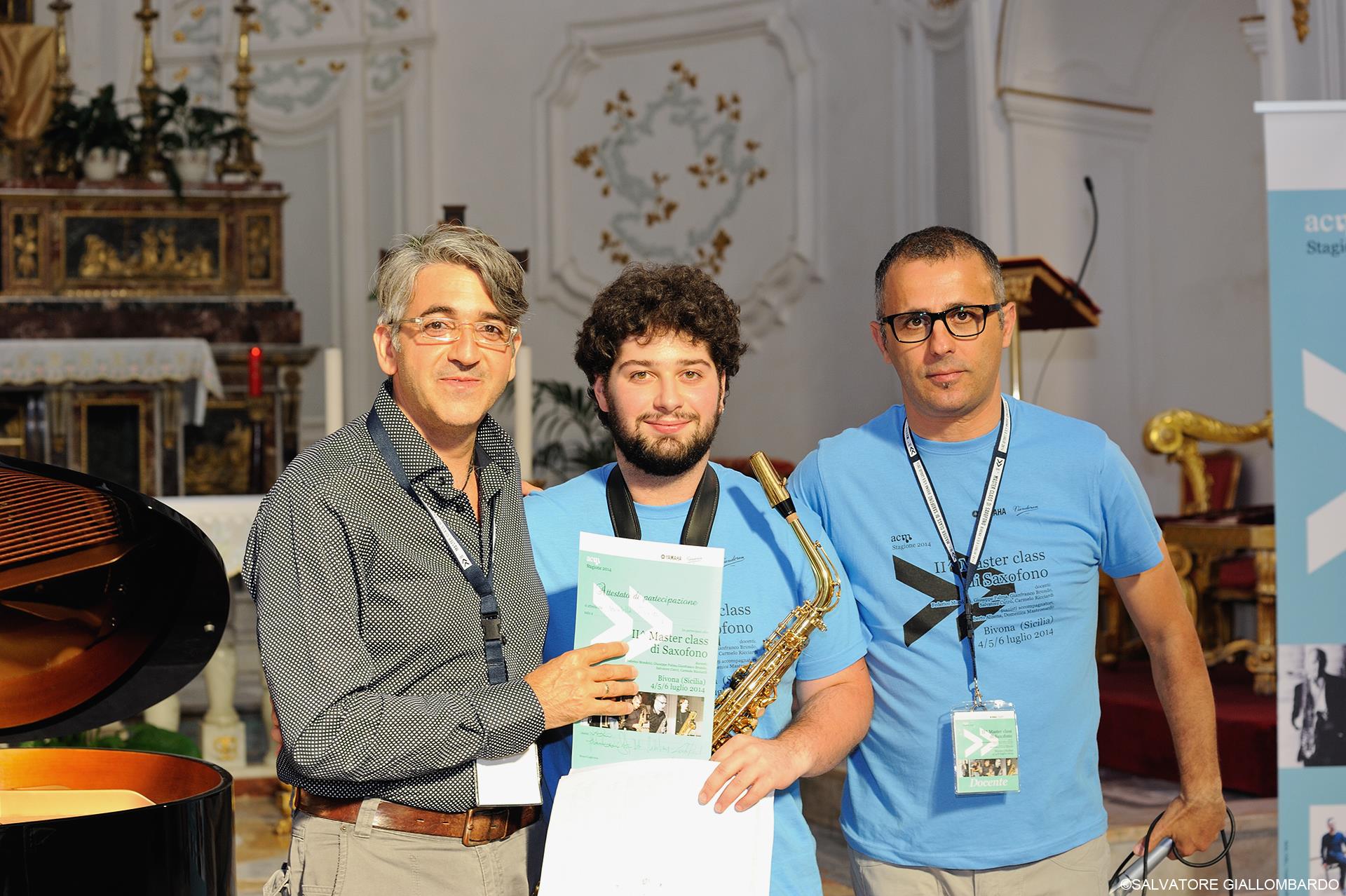 57 II Master Class di Saxofono 06-07-2014