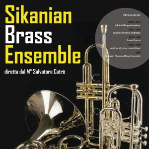 Sikanian Brass Ensemble 14-12-2014 - Locandina