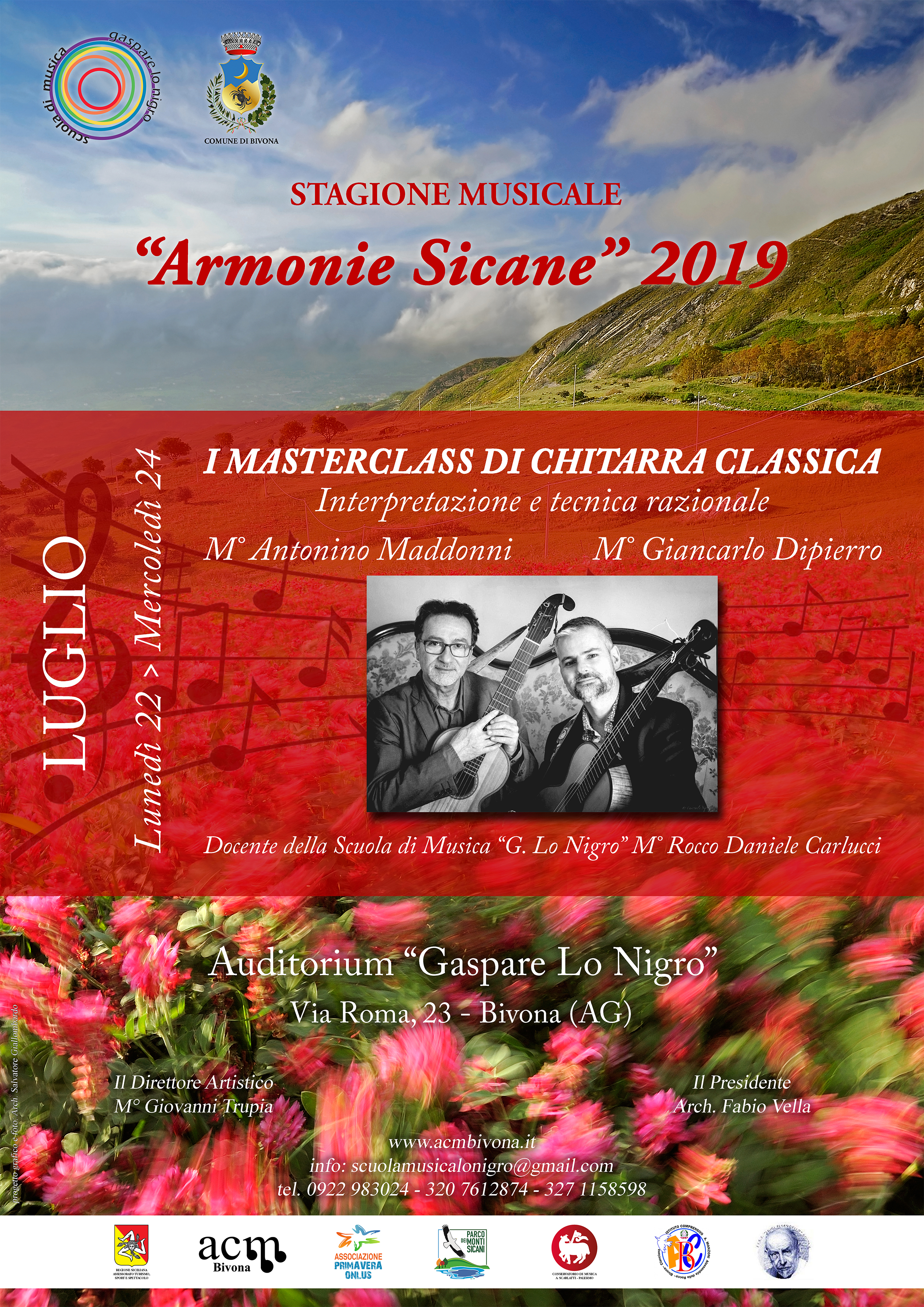 Masterclass Chitarra - Locandina A4