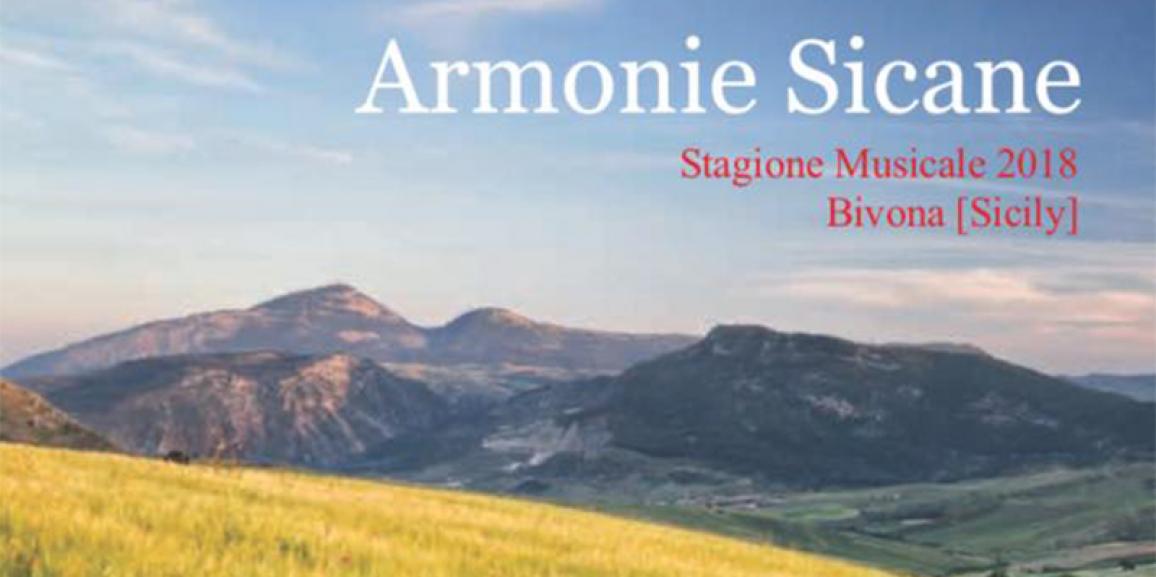 II^ Stagione Musicale ARMONIE SICANE 2018