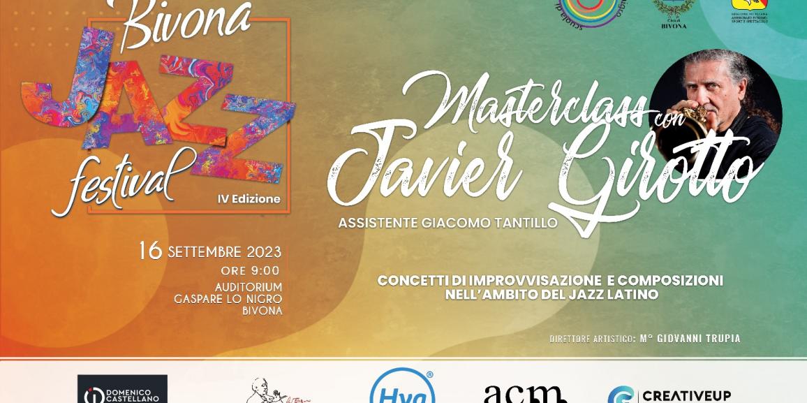 Masterclass con Javier Girotto – 16 settembre 2023