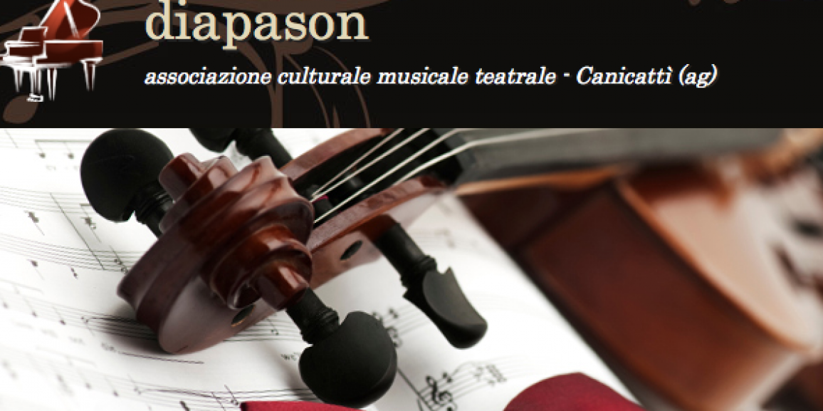 Concorso Internazionale di Musica “Diapason” Canicattì